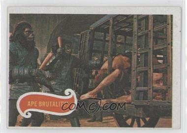 1969 Topps Planet of the Apes - [Base] #13 - Ape Brutality!