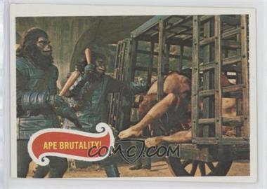 1969 Topps Planet of the Apes - [Base] #13 - Ape Brutality!