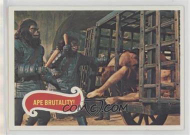 1969 Topps Planet of the Apes - [Base] #13 - Ape Brutality!