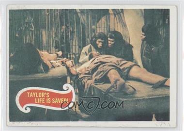 1969 Topps Planet of the Apes - [Base] #19 - Taylor's Life is Saved!