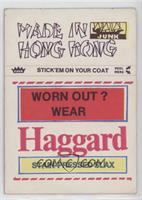 Made in Hong Kong/Haggard Slax [Good to VG‑EX]