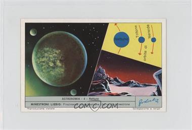 1970 Liebig Astronomy Series 2 - S1841 - Italian #4 - Nettuno (Neptune) [Good to VG‑EX]