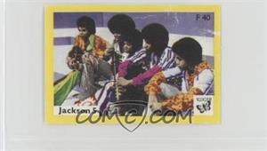 1970s Vlinder Matches Film, TV and Music Stars - F Series - [Base] #F 40 - Jackson 5 [Poor to Fair]