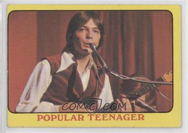 1971 Topps Partridge Family Yellow Border - [Base] #42 - Popular Teenager