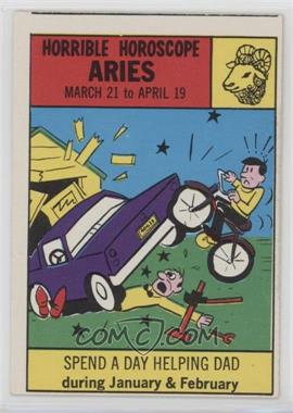 1972 Philadelphia Horrible Horoscope - [Base] #7 - Aries