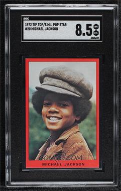 1972 Tip Top/EMI Pop Stars - [Base] #20 - Michael Jackson [SGC 8.5 NM/Mt+]