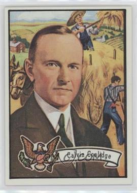 1972 Topps U.S. Presidents - [Base] #29 - Calvin Coolidge