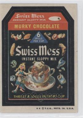 1973-74 Topps Wacky Packages Series 5 - [Base] #_SWME - Swiss Mess