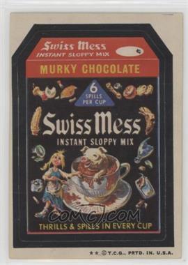 1973-74 Topps Wacky Packages Series 5 - [Base] #_SWME - Swiss Mess [Good to VG‑EX]