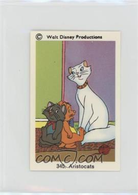 1973-76 Swedish Disneybilder Numbered - [Base] #345 - Aristocats