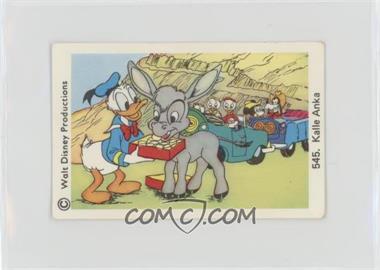 1973-76 Swedish Disneybilder Numbered - [Base] #545 - Kalle Anka