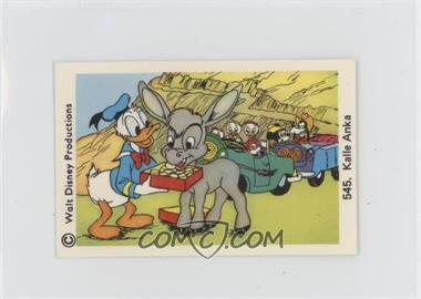 1973-76 Swedish Disneybilder Numbered - [Base] #545 - Kalle Anka