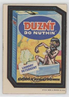 1973 Topps Wacky Packages Series 1 - [Base] - White Back #DUZN - Duzn't Detergent