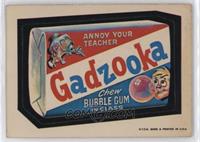 Gadzooka Bubble Gum