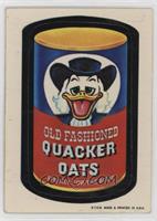 Quacker Oats [Good to VG‑EX]