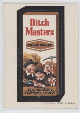 1973 Topps Wacky Packages Series 2 - [Base] - White Back #_DIMA - Ditch Masters