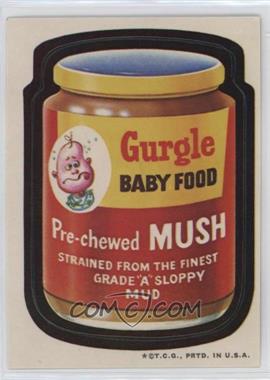1973 Topps Wacky Packages Series 2 - [Base] #_GUBF - Gurgle Baby Food