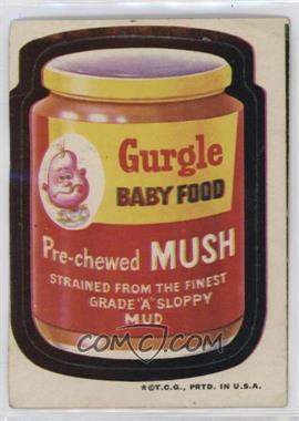 1973 Topps Wacky Packages Series 2 - [Base] #_GUBF - Gurgle Baby Food