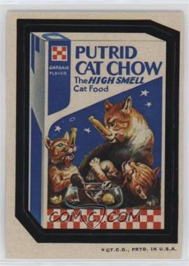 1973 Topps Wacky Packages Series 2 - [Base] #_PUCC - Putrid Cat Chow