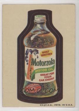 1973 Topps Wacky Packages Series 3 - [Base] #23 - Motorzola Oil