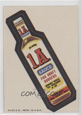 1973 Topps Wacky Packages Series 3 - [Base] #27 - 1.A. Sauce