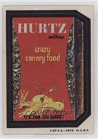 Hurtz Crazy Canary Food