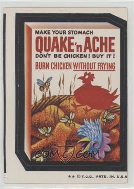 1973 Topps Wacky Packages Series 4 - [Base] #_QUAC - QUAKEnACHE