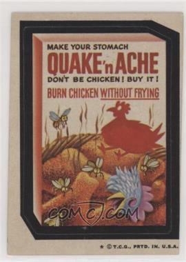 1973 Topps Wacky Packages Series 4 - [Base] #_QUAC - QUAKEnACHE