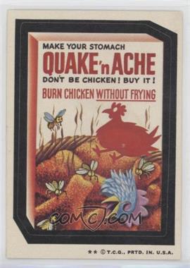 1973 Topps Wacky Packages Series 4 - [Base] #_QUAC - QUAKEnACHE