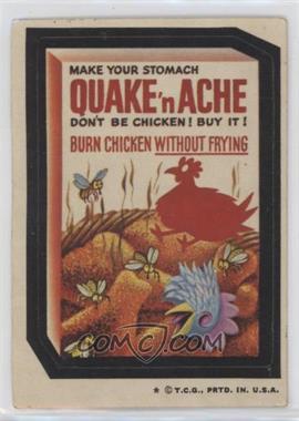 1973 Topps Wacky Packages Series 4 - [Base] #_QUAC - QUAKEnACHE