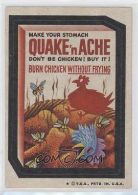 1973 Topps Wacky Packages Series 4 - [Base] #_QUAC - QUAKEnACHE