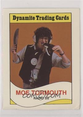 1974-83 Scholastic Dynamite Magazine Sports Cards - [Base] #_MOTO - Moe Tormouth [Good to VG‑EX]