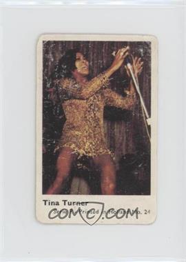 1974 Dutch Gum Serie P - Printed in Holland - [Base] #24 - Tina Turner [Good to VG‑EX]