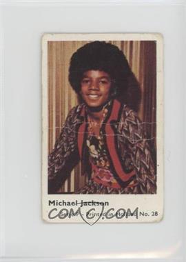 1974 Dutch Gum Serie P - Printed in Holland - [Base] #28 - Michael Jackson [Poor to Fair]