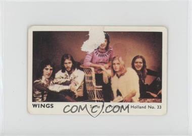 1974 Dutch Gum Serie P - Printed in Holland - [Base] #33 - Wings [Poor to Fair]
