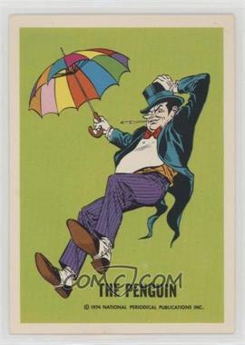 1974 National Periodicals Wonder Bread DC Heroes/Warner Bros. Cartoons - [Base] #_PENG - The Penguin