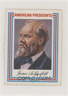 1974 Panographics American Presidents - [Base] #20 - James A. Garfield [Good to VG‑EX]