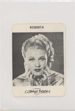1974 Research Games Movie Stars - [Base] #_GIRO - Ginger Rogers