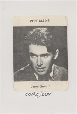 1974 Research Games Movie Stars - [Base] #JSRM - James Stewart (Rose Marie)