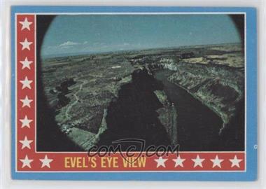 1974 Topps Evel Knievel - [Base] #53 - Evel's Eye View