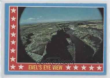 1974 Topps Evel Knievel - [Base] #53 - Evel's Eye View