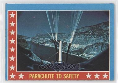 1974 Topps Evel Knievel - [Base] #56 - Parachute to Safety [Good to VG‑EX]