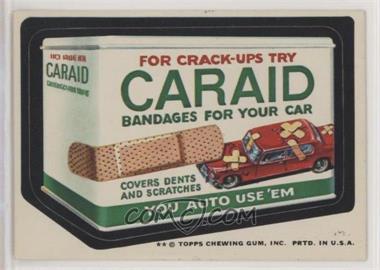 1974 Topps Wacky Packages Series 10 - [Base] #_CARA - Caraid Bandages