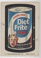 Diet Frite Cola [Poor to Fair]