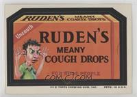 Ruden's Meany Cough Drops