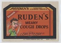 Ruden's Meany Cough Drops