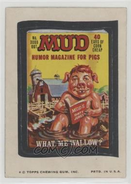 1974 Topps Wacky Packages Series 11 - [Base] #MUDM - Mud Magazine