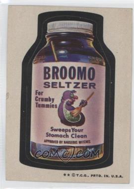 1974 Topps Wacky Packages Series 6 - [Base] #_BRSE - Broomo Seltzer [Good to VG‑EX]