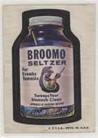 Broomo Seltzer [Good to VG‑EX]