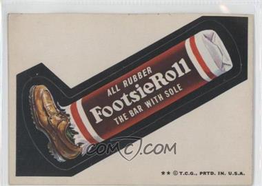 1974 Topps Wacky Packages Series 6 - [Base] #_FOOT - FootsieRoll [Good to VG‑EX]